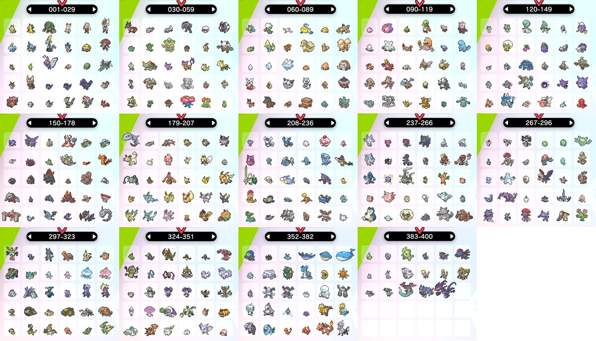 ট ইট র いちは ポケモンガラル図鑑完成した ボックスもならべれた うれしい ポケモン剣盾