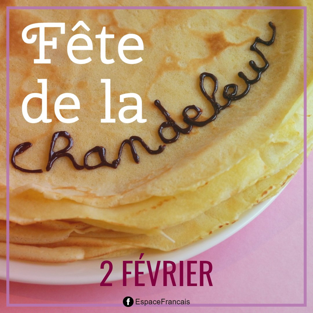 EspaceFrancais's tweet photo. #2février 2020
C'est la Fête de la Chandeleur. C'est aussi la "Fête des crêpes"...
▶ En savoir plus https://t.co/p36F6R2sZx ◀

#Chandeleur #Crêpes #Soleil #Traditions #Coutumes #Culture #Histoire #Cuisine #Chandelles #Cierges #Art #2_février #FêteDeLaChandeleur https://t.co/oUtXylJQnp