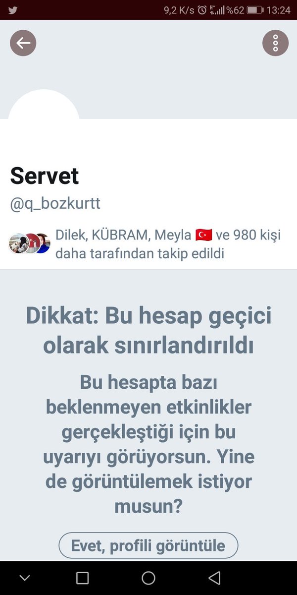 @q_bozkurtt @ZbeydeY38225852 @EypAKALIN2 @qtatlipinarofc @qul4y @Niluferyurt_ @EBRUKARATAY4 @EzgiKansu3 @KerimKeremRTE @KerimmRTE @Dilekmacid @soylu_alper @forza1903ofc @SON_SUZ_LUK__ @YUCELofc @nergiz_mehtap @ZeyneppTurksoy @2071SG @sibellannac @Teslimeerdogann @turkuaz_58 @Cengizyigiit @erkan_ozdurmus @merFida23753515 @ResmiSamet35 @Hanzade_1453 @CigdemGulu34 @orkide4125 @mustfaglr29 @kor__cann @NgulAbdi @_Erdogan_rte @be_nice74 @Gldane57131927 @RTE66safiye @dianadanhallice @MuratX1973 @Dadeviren123d @Beyaz_Mezar_ @VTMH2 @Rizebey3 @HalitKat4 @Akdogan_Adam2 @azizergin3471 @SultanMmt @TbssmT @KayasSevde @tabiatana4 @garbiyeliz @canimdir_ Hesabınız sınırlandırılmış takibimde siniz ama siz takibe alamıyorsunuz sanirim