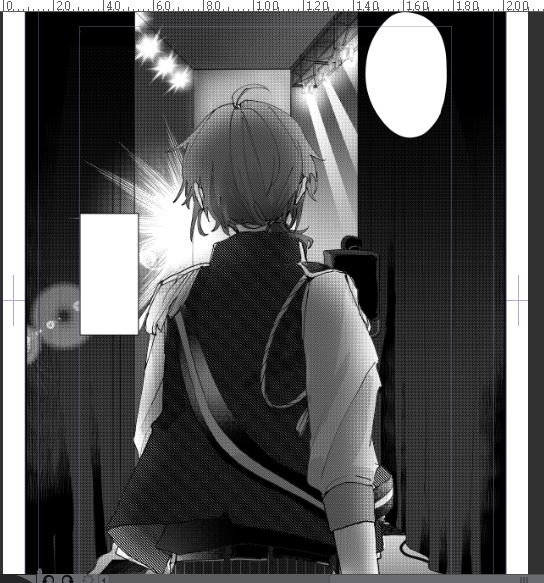 画面ではいい感じだけど印刷したら死ぬほど見辛そう…
 #進捗ノート https://t.co/fLHdTYRzpM 