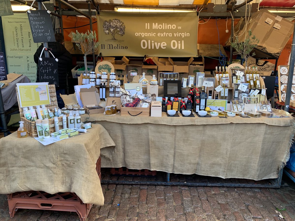 IlMolinoUK's tweet photo. Lovely day for visiting #Cambridge #market to stock up on #organic #extra #virgin #olive #oil on IL Molino Store . Come and have a #taste #HealthyEating #EVOO #vegan #chef #cook #cammarkets ⁦@cammarkets⁩ #lovecambridge #Flavour #velvetmagazine https://t.co/cnV35qNvAp