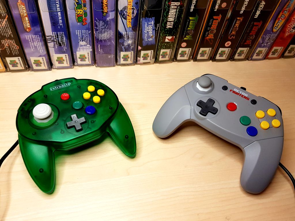 Tribute 64 and Brawler 64 controllers