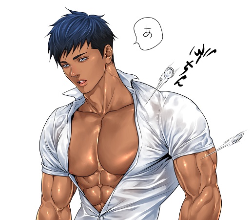 マッチョのtwitterイラスト検索結果 古い順