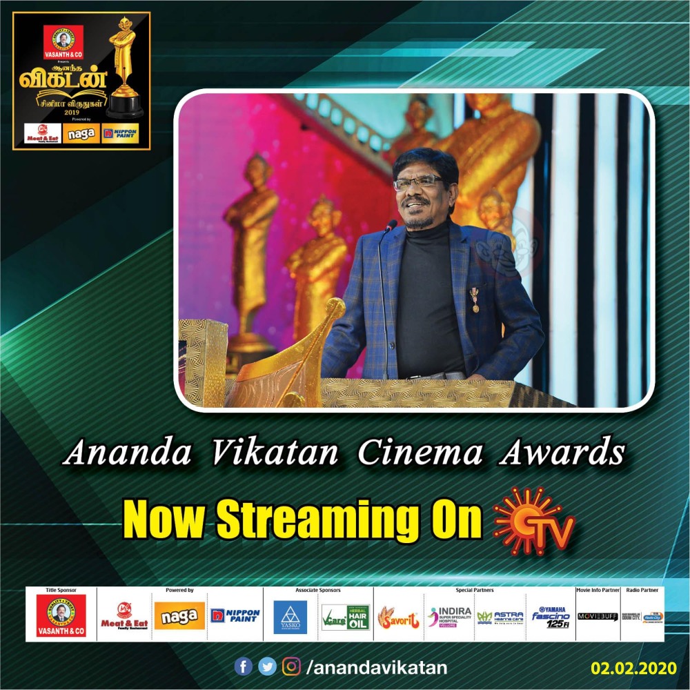 Ananda Vikatan Cinema Awards Now Streaming on <a href="/SunTv/">Sun TV</a> 

#BharathiRaja #AnandaVikatanCinemaAwards #VikatanAwards #AVCA