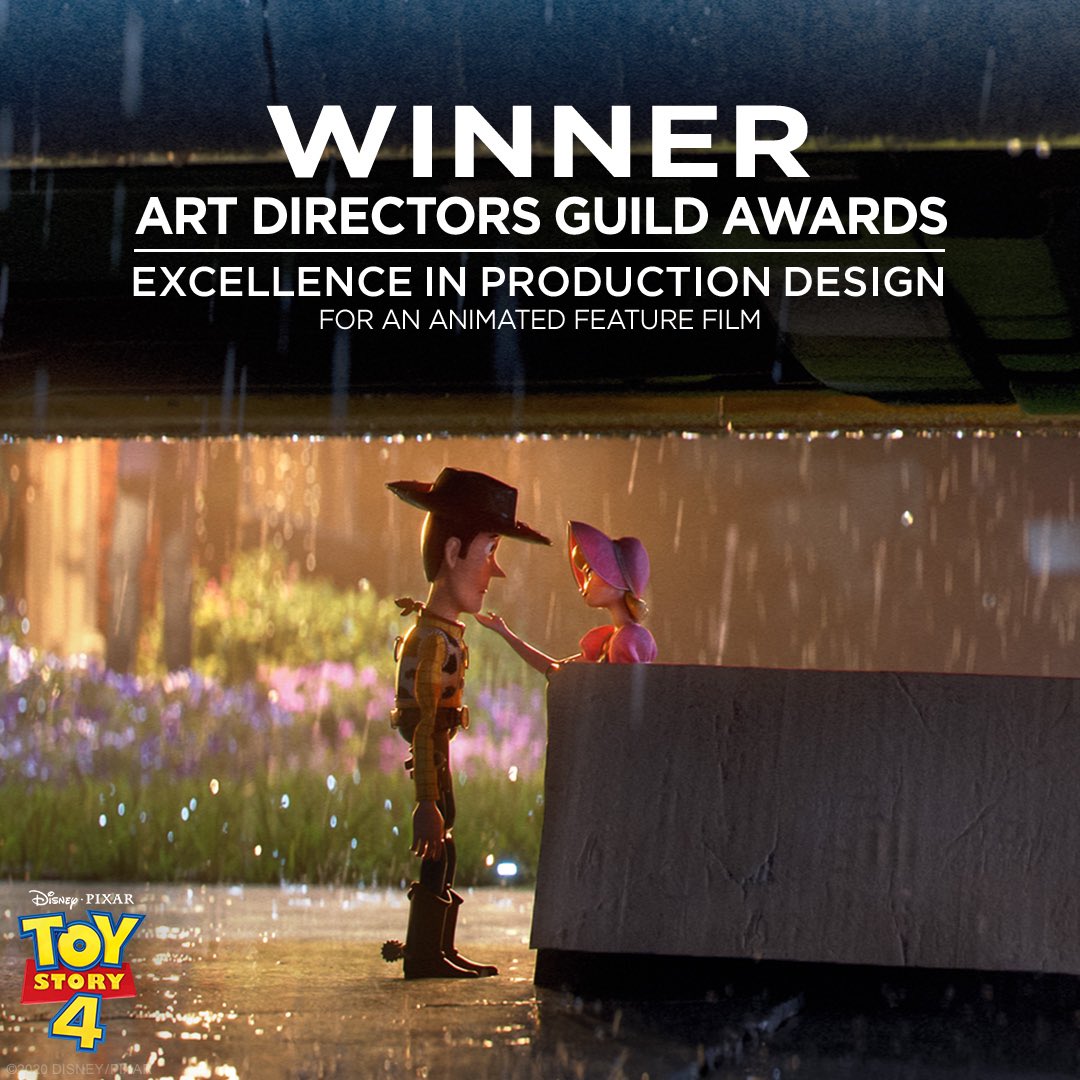 Congratulations to Art Directors Guild Award winners: #AvengersEndgame and #ToyStory4. #ADGAwards