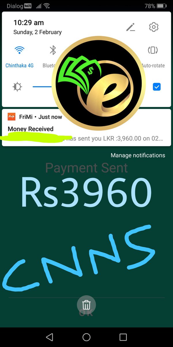 EmoneyTip's tweet photo. Today payment🔥🔥 #CNNS #crypto #EmoneyTips https://t.co/Z4eFPCbveK