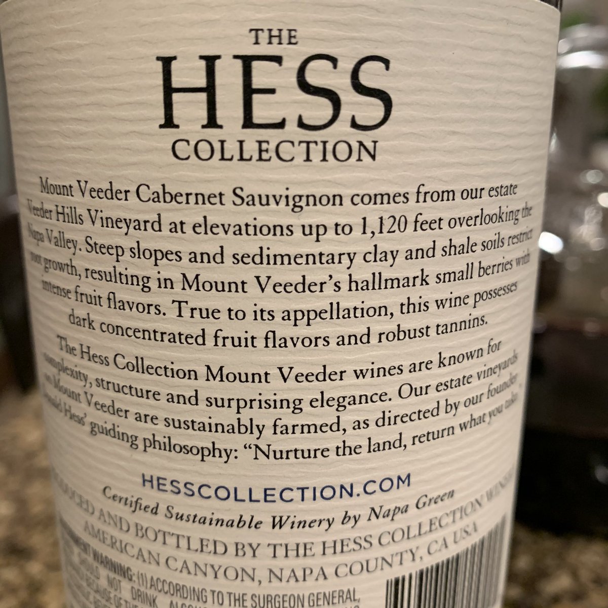 OregonWineLover's tweet photo. Saturday night - A perfect filet mignon (Sous Vide & BBQ finish) baked potato & a fantastic @HessCollection 2014 Estate Mt Veeder #cabernetsauvignon - Black fruits, beautiful balance, full-bodied, vibrant & concentrated, smooth tannins - #Malbec & #Petiteverdot added - perfect! https://t.co/zDj81jF7zK