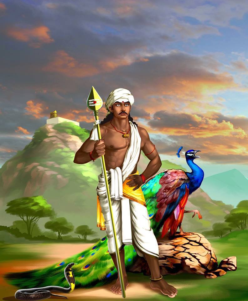 Desanskritizing Murugan was one of major operations of  #NTK_Desanskritization_Movement . In this one move,NTK clearly drew the distinction between the appropriated Aryanised/Sanskritized/White skinned Skandhan and the original Tamil Murugan.This was a major சம்பவம் against Aryam