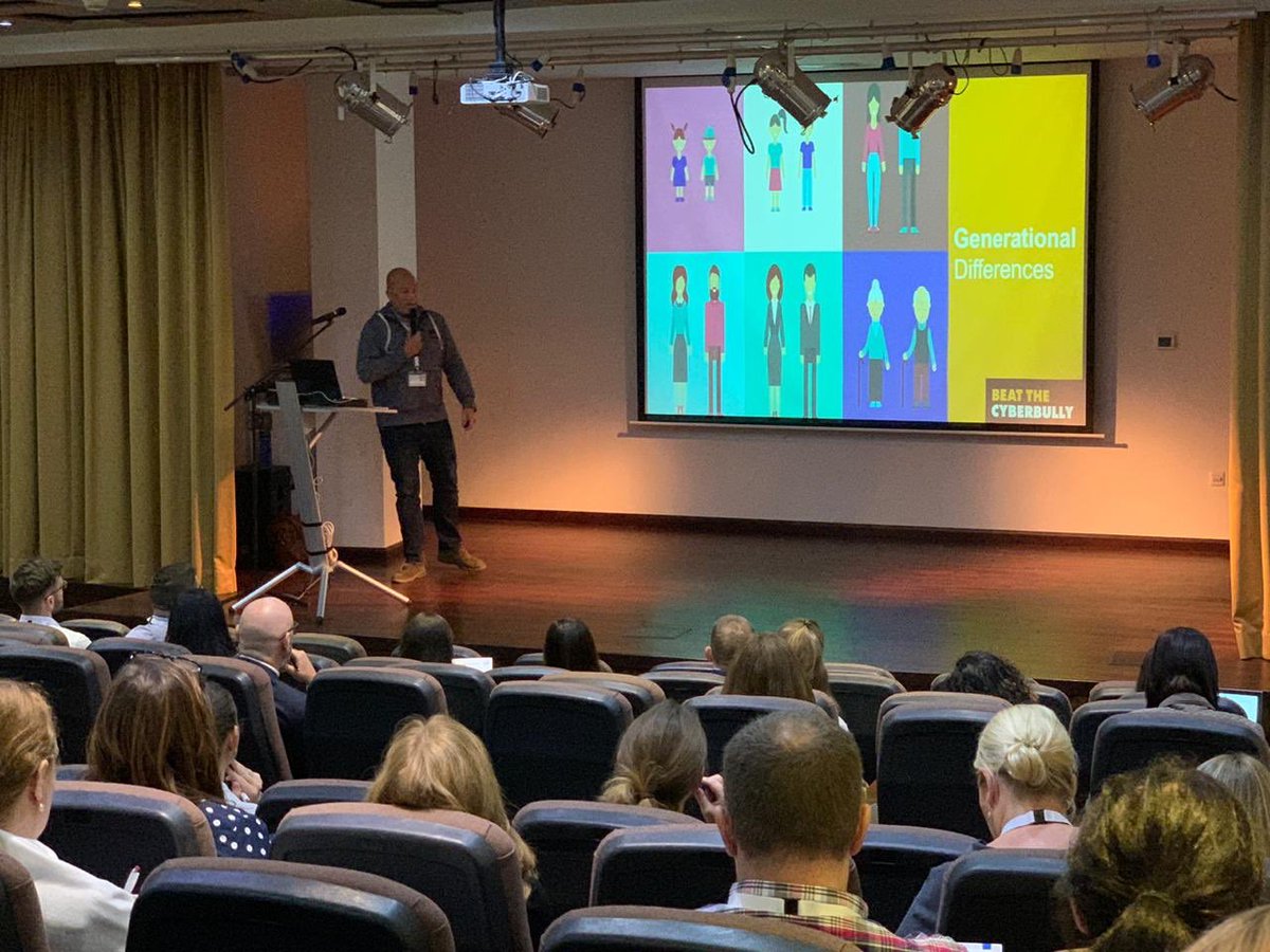 JESS Summit (@jess_summit) on Twitter photo Touching on the rise of mental health issues and tech use Barry Cummings of <a href="/CybersafetyUAE/">Beat The Cyberbully</a> shows how our digital footprint will affect us in the future and offers tips on supporting our students to have a positive relationship with technology and social media #JESSsummit Touching on the rise of mental health issues and tech use Barry Cummings of <a href="/CybersafetyUAE/">Beat The Cyberbully</a> shows how our digital footprint will affect us in the future and offers tips on supporting our students to have a positive relationship with technology and social media #JESSsummit