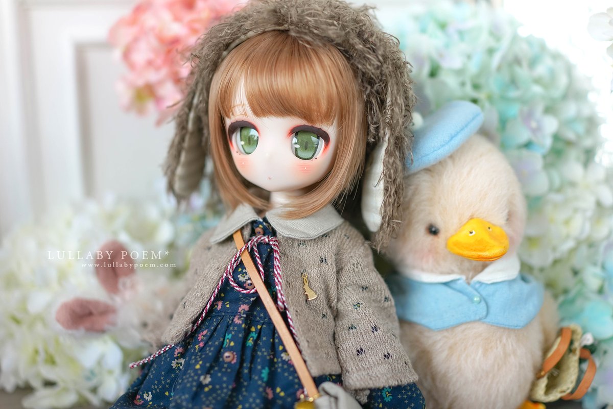 葵ちゃんとかわいい仲間たち🐰✨
かわいいお洋服<a href="/Eveyamori/">甘木E</a> 様、かわいいメイク@Yutako77404417 様、二人の素敵な作品に感謝💞今日も癒される休日だった😊