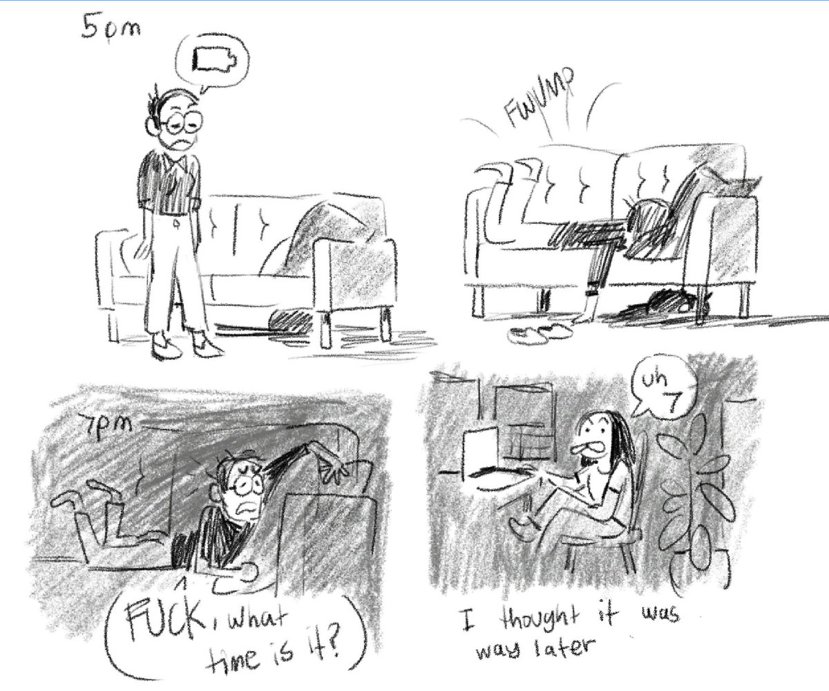 5-7pm.... #hourlycomicday2020 