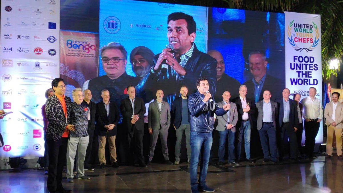 delhi_iihm's tweet photo. Principal Judge Chef Sanjeev Kapoor at IIHM Global Campus Kolkata for United World Young Chef's Competition #YCO2020 #iihmbest3years @IIHMHOTELSCHOOL @subornobose @AADirIIHMDELHI https://t.co/NRE0HTQ2EI