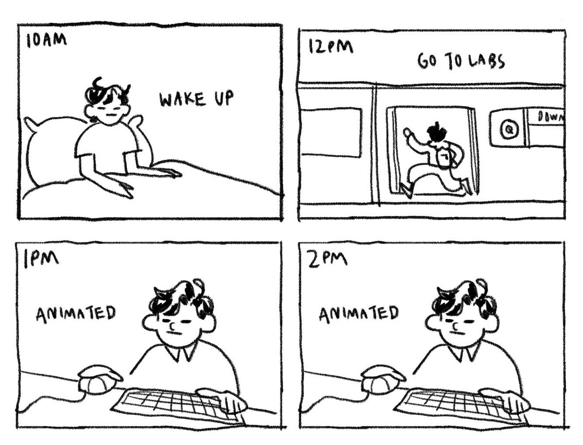 i did one thing today #hourlycomicday 