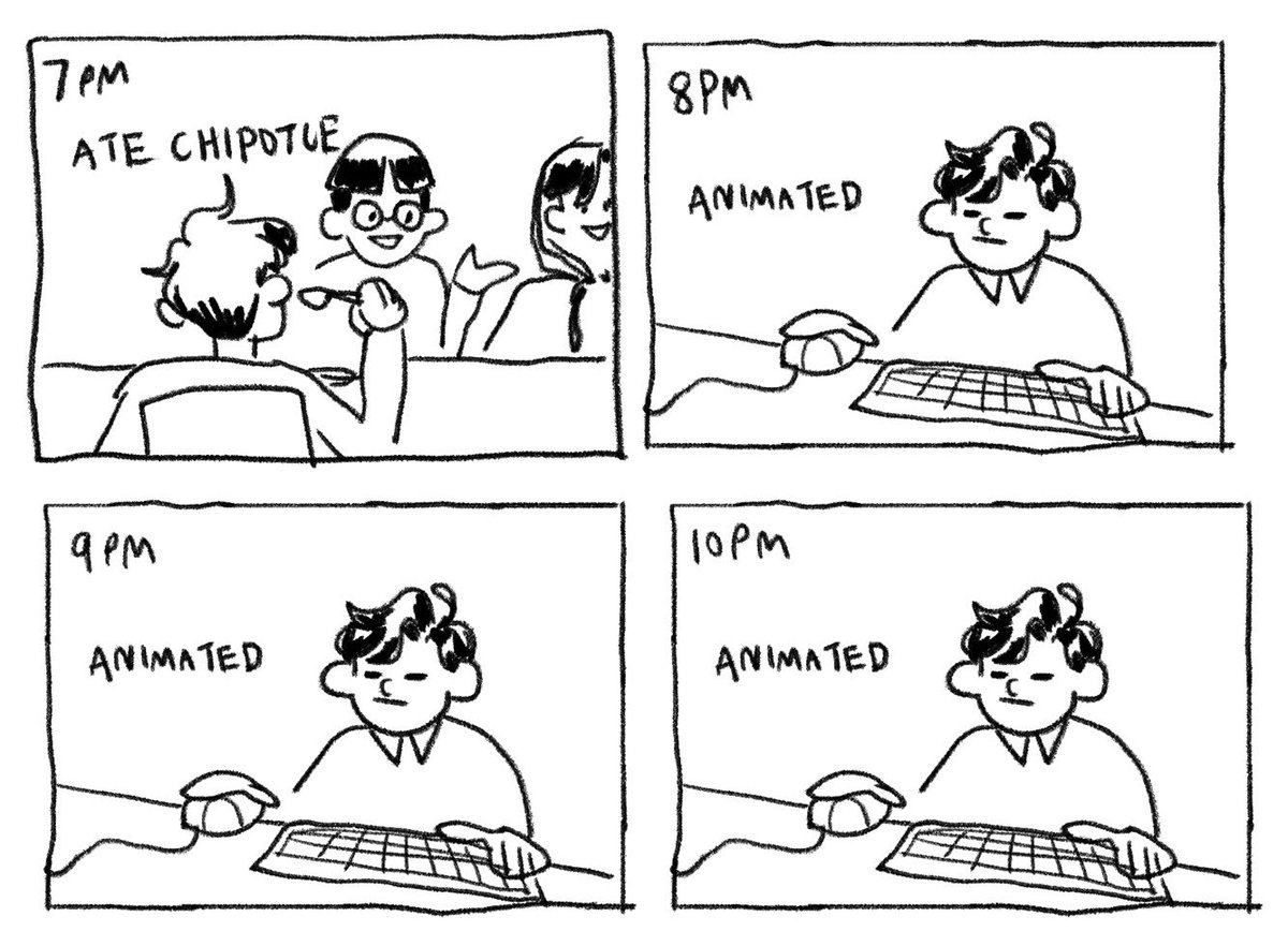 i did one thing today #hourlycomicday 
