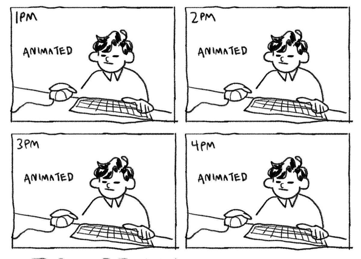i did one thing today #hourlycomicday 