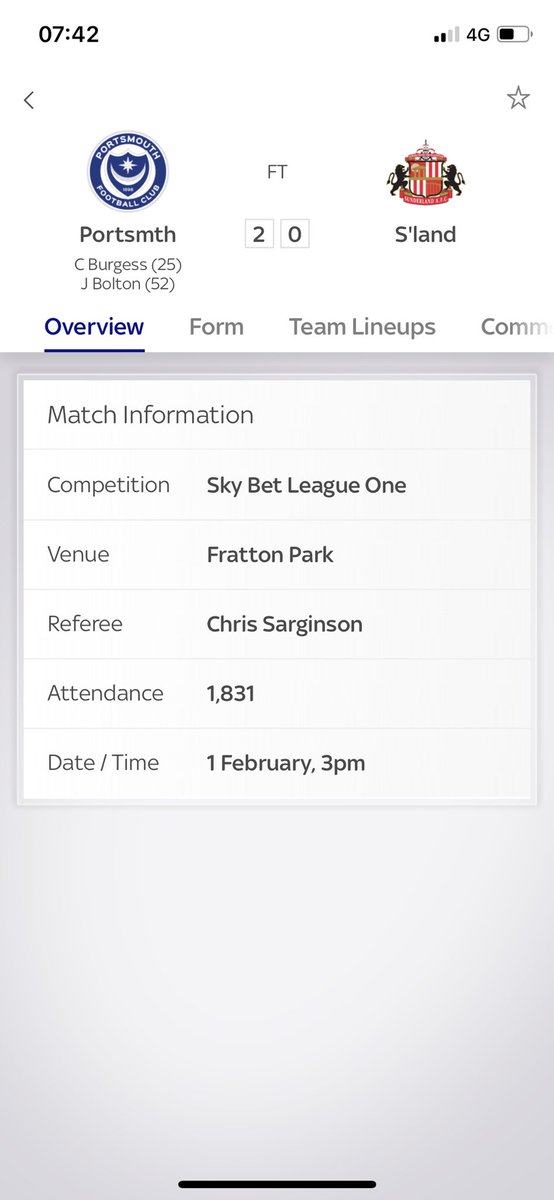Two big clubs my arse Morecambe get bigger crowds 😳😱