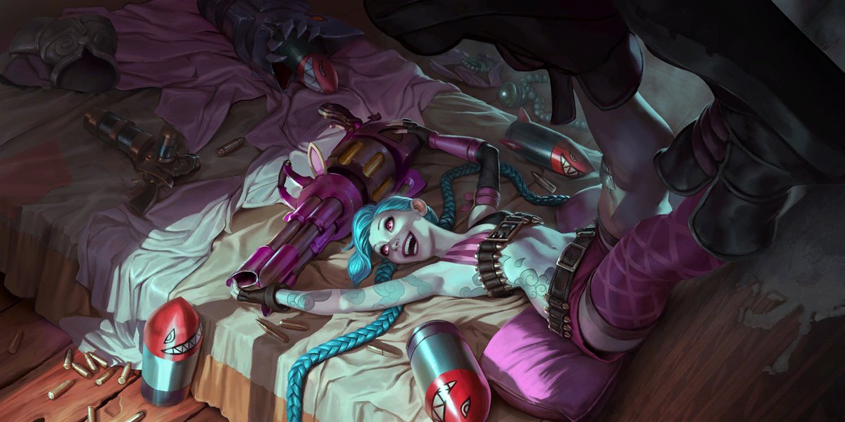 Jinx can shoot me and I’ll apologize for it
