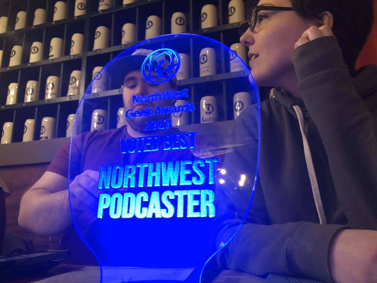 NW_NERD's tweet photo. Winner: Best #Podcast
Thank you NW Geek Awards! https://t.co/ADOQ22fJ2B