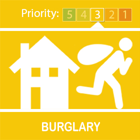 Burglary alert. Sent by Notts Police; via Neighbourhood Alert: mymsg.eu/7r1c