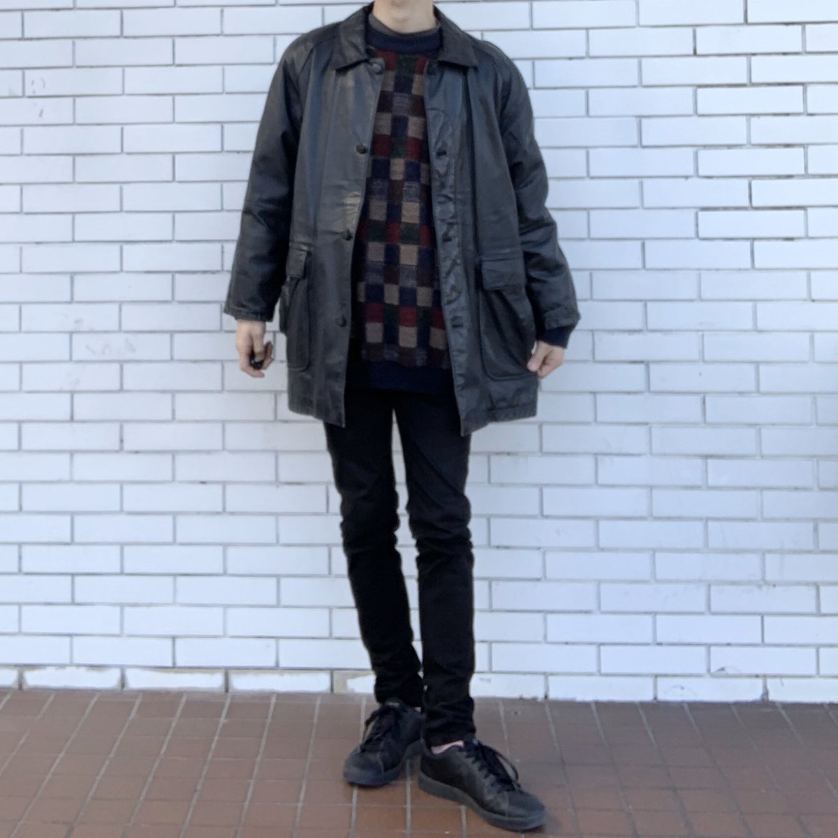 【古着】ウールハーフコート &.NOSTALGIA LUXE【@skinholictokyoさんコラボ】ウールビーバー