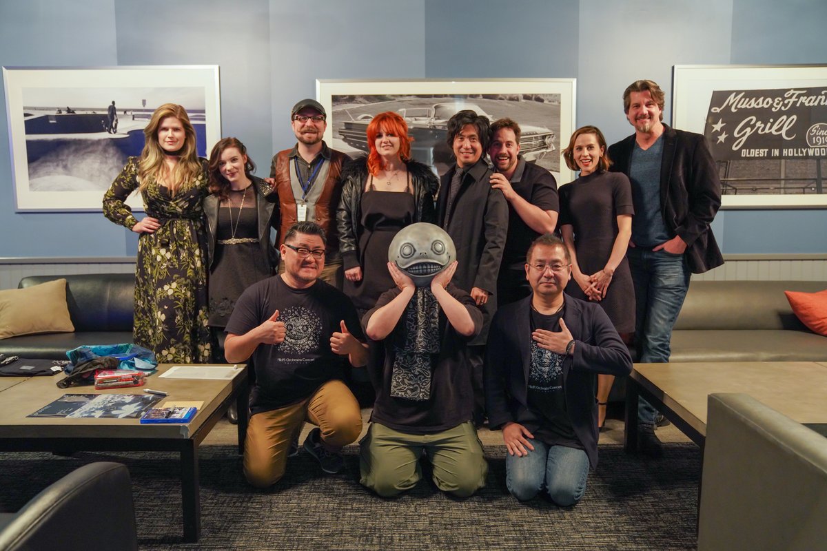 Vervuild droogte stilte NieR Series on Twitter: "At the #NieR:Orchestra Concert in Los Angeles, many of NieR:Automata's English voice cast met director @yokotaro, producer @SaitoYosuke_Z, and composer @MONACA_okabe! For the glory of mankind! Next mission Vervuild droogte stilte NieR Series on Twitter: "At the #NieR:Orchestra Concert in Los Angeles, many of NieR:Automata's English voice cast met director @yokotaro, producer @SaitoYosuke_Z, and composer @MONACA_okabe! For the glory of mankind! Next mission