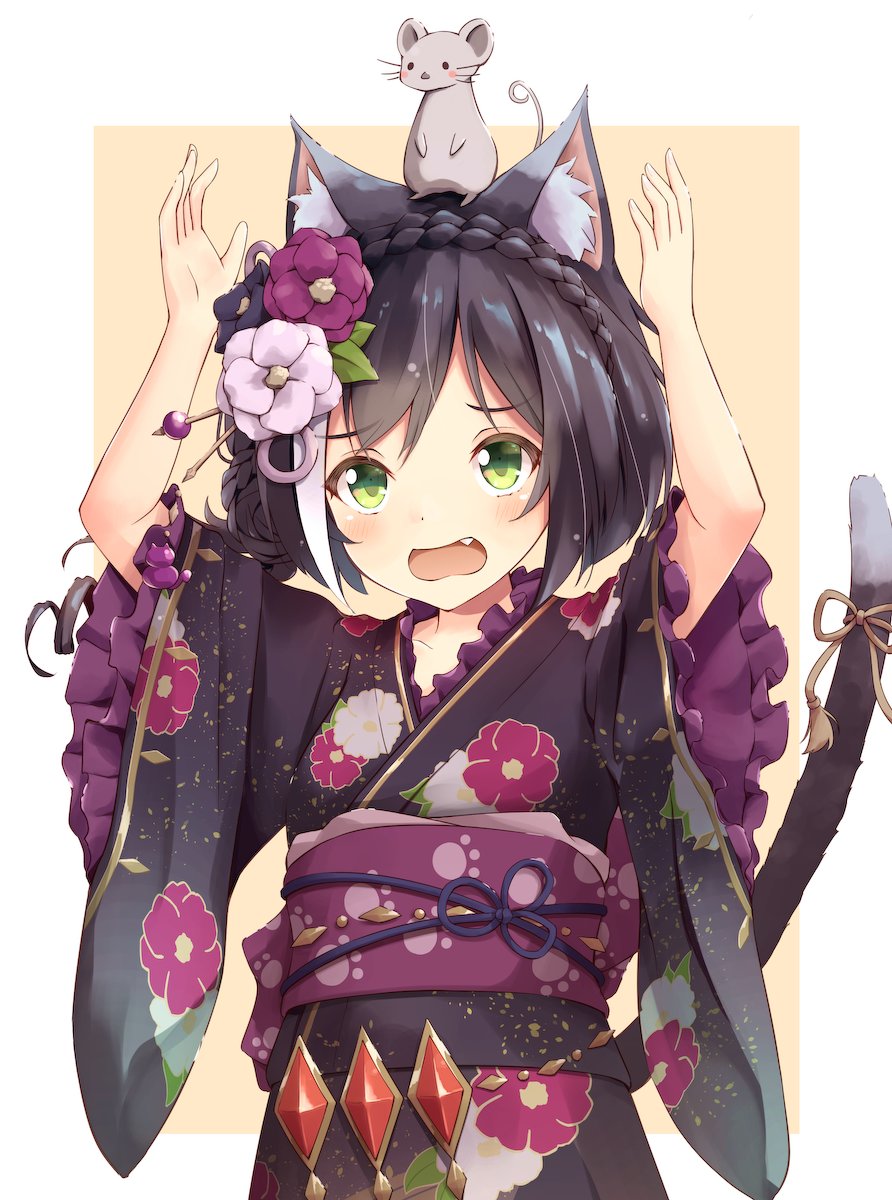 水無月みず 2月2日はギリ正月 晴着キャルちゃん 水無月みず 2月2日はギリ正月 晴着キャルちゃん