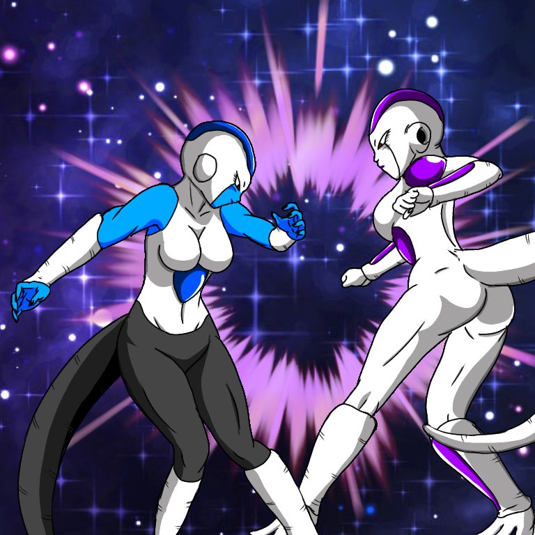 Female frost vs female frieza #dragonballxenoverse2 #dragonballsuper #drago...