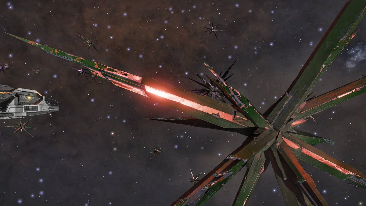 sven_mke's tweet photo. #DW2-29
On my way to Eagle Landing, I discovered  this massive metal Kristal's. 

Where are they come from?  Was it built by someone?  And if so, for what purpose?
#EliteDangerous #alien #exploration #expedition @GalPhotoED https://t.co/UzUD733KPe
