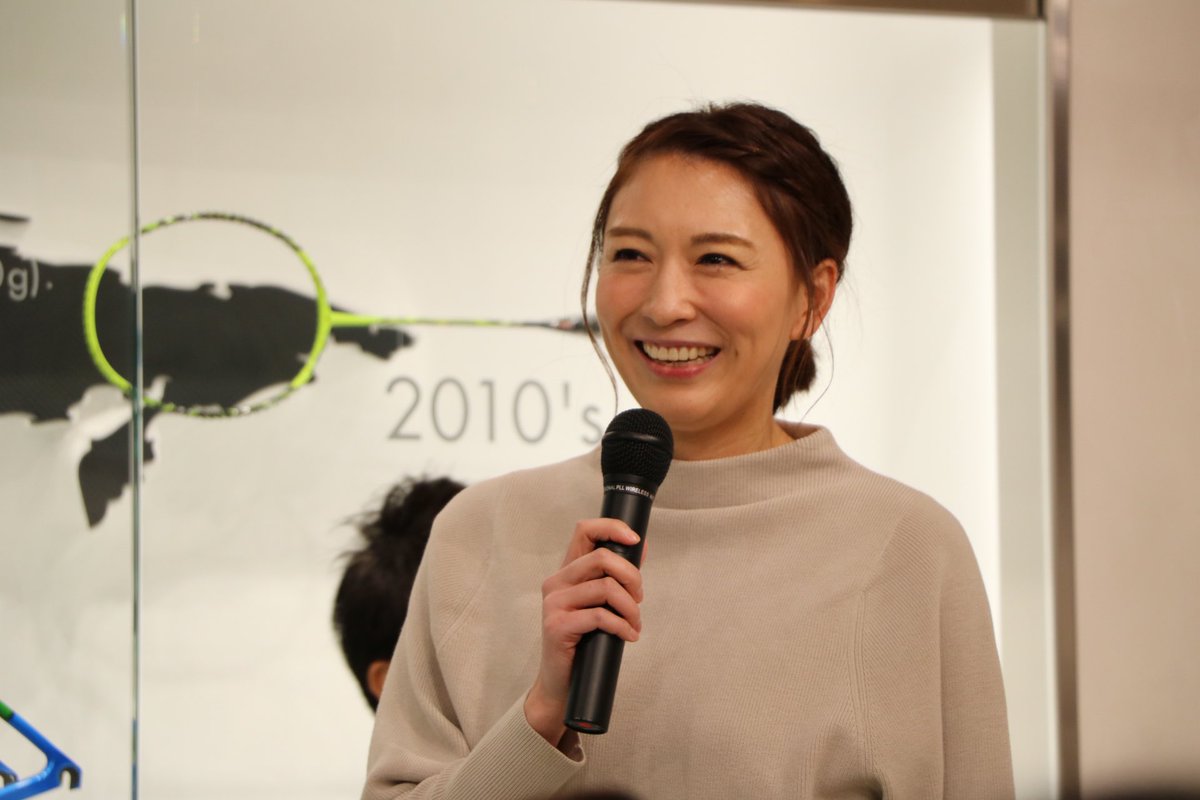 にゃんぴょう 小椋さん Tvなどでは拝見してましたが 実物はもっと綺麗でびっくり ステキがすぎる 小椋久美子 Yonexショールム にゃんぴょう 小椋さん Tvなどでは拝見してましたが 実物はもっと綺麗でびっくり ステキがすぎる 小椋久美子 Yonexショールム