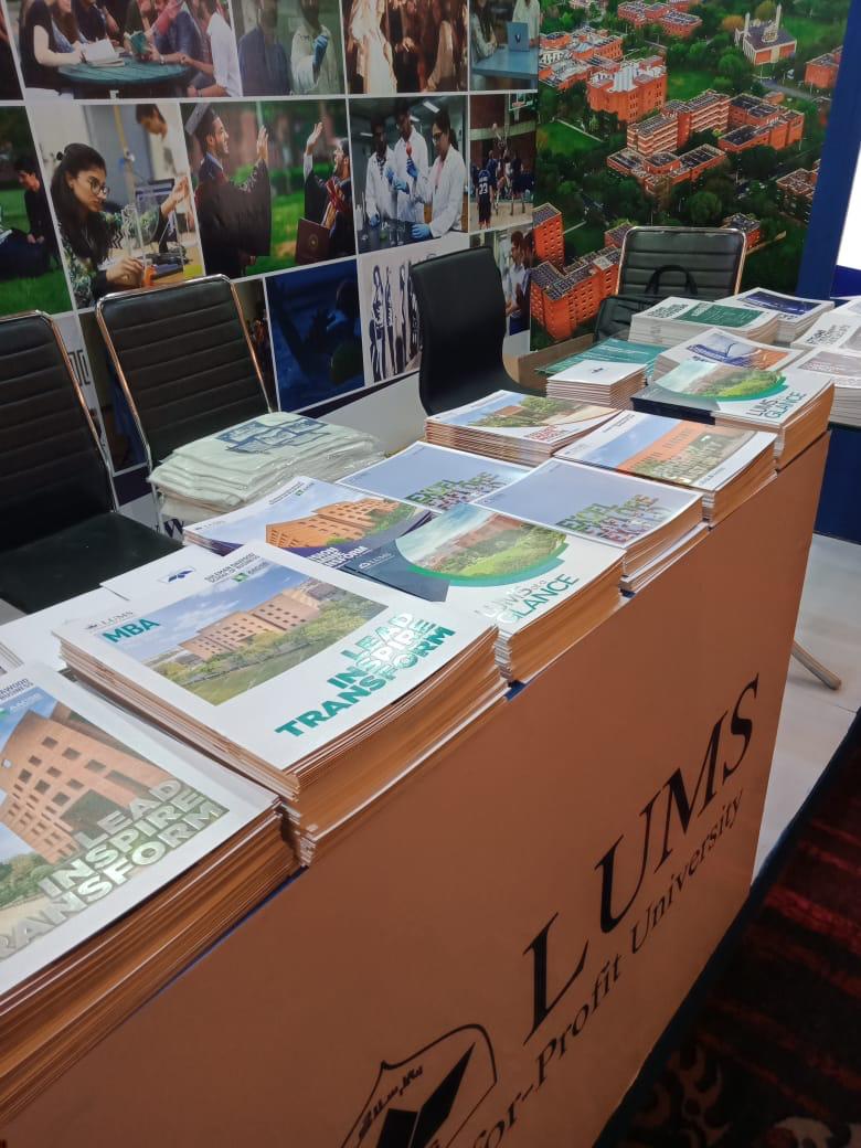 LifeAtLUMS's tweet photo. LUMS is in Karachi at the 17th Dawn Education Expo in PC. Come meet us today from 11am-7pm to get first-hand information about admission criteria and programmes at LUMS.

Looking forward to meeting you!

#BeingLuminite https://t.co/Fu6CVpMGC5
