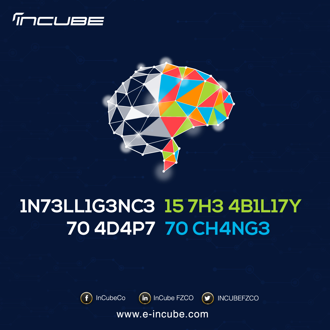 INCUBEFZCO's tweet photo. INTELLIGENCE IS THE ABILITY TO ADAPT TO CHANGE ✅
#SONIC ADAPTS TO CHANGE
#sundays_quotes
#Future_of_technology #InCube2020 #IT #Mobility #marketing #InCube #Creative #Creative_Post https://t.co/GgqllEn5TU