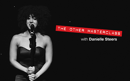 TheOtherPalace's tweet photo. If you want to take part in #TheOtherMasterclass with @DanielleSteers on Mon 10 Feb at 7pm you've only got until midday tomorrow to apply.
You don't have to take part to come along and tickets are only £5 each.
https://t.co/dC2pVT0pmr https://t.co/7JDPW1hgbX