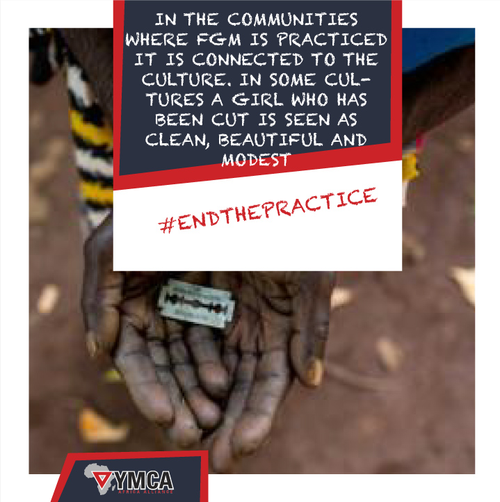 Africa_YMCA's tweet photo. FGM is a violation of the human rights of girls and women should be stopped by all means possible.
#EndThePractice #EndFGM https://t.co/FlbZekB327