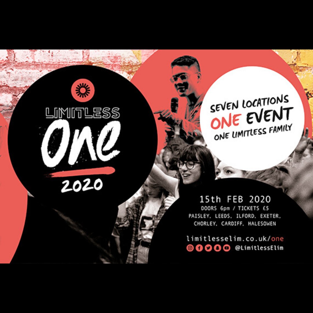 LWChurchUK's tweet photo. We can't wait to see you all with us on Saturday 15th February, there's still time to book your tickets.
#limitlessone #onelimitlessfamily #limitlesselim https://t.co/uSOSVjqY55