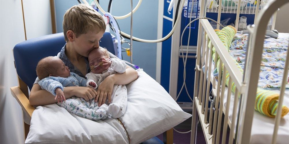 We know that children can be affected if they have a sibling born premature or sick. For #ChildrensMentalHealthWeek, what tips do you have for parents on the neonatal unit who have children at home?