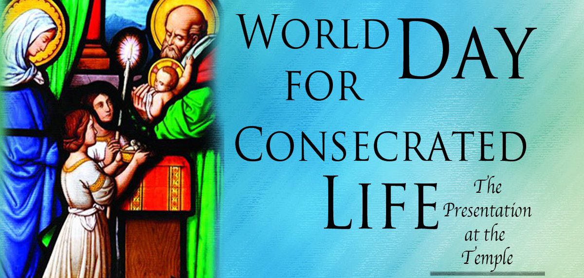 CatholicBishops on X: "Today is the Feast of the Presentation of the Lord  and the World Day for Consecrated Life. We give thanks for the sisters,  nuns, brothers and priests who serve