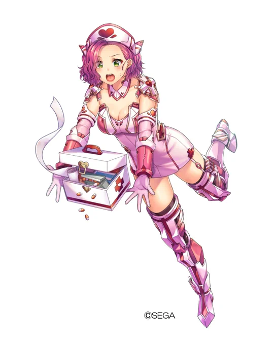 【お仕事】株式会社セガ・インタラクティブ様「セガNET麻雀 MJ」にて「装甲看護娘」を描かせていただきました。よろしくお願いいたします! 