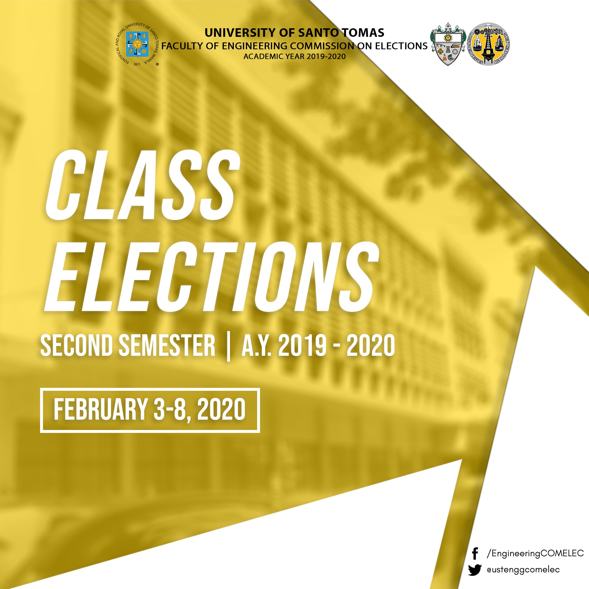 UST Engineering Commission on Elections on Twitter: 