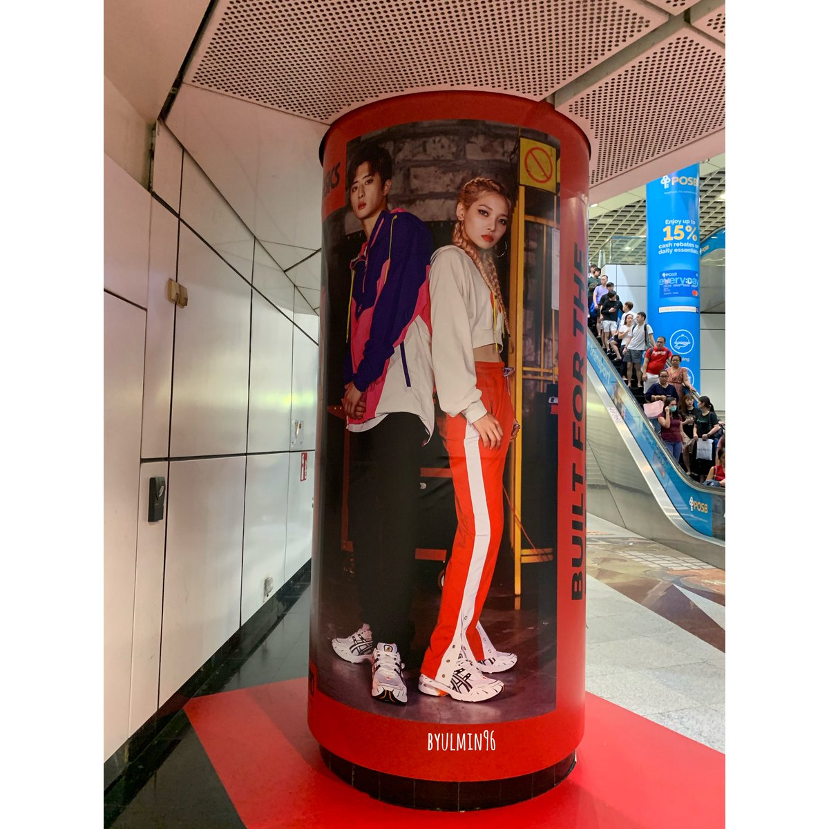 KARD ASICS GEL1090 @ Dhoby Ghaut MRT #KARDxASICS #KARD #GEL1090 #KARDSG