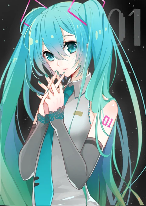 過去絵ですが…(っ'-')╮ブォン =͟͟͞͞ #ツインテールの日 