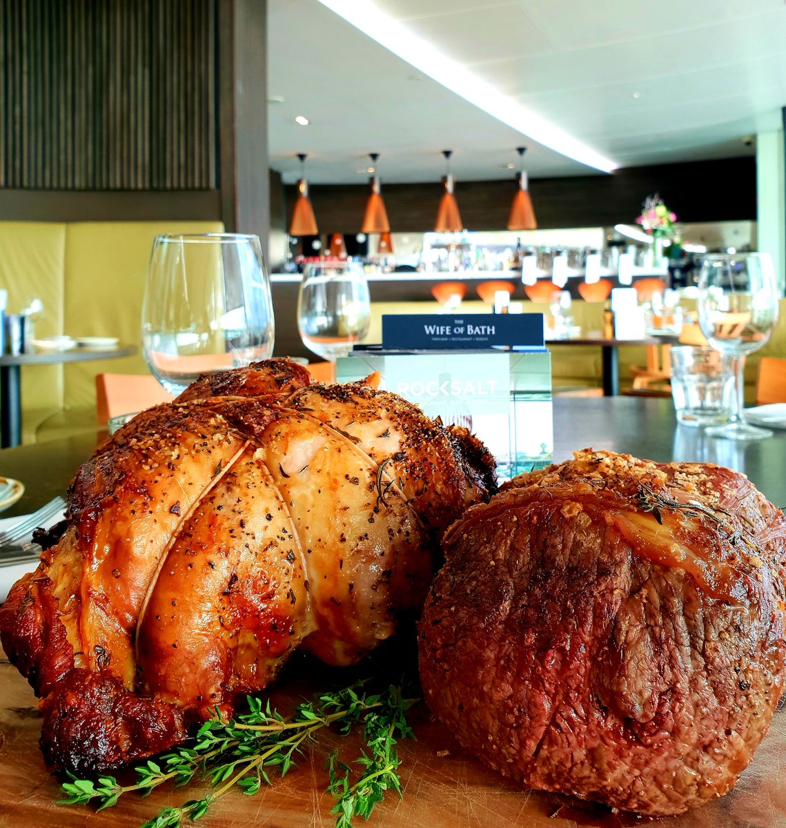Perfect Roast Day...
We are opened until 4 pm and still have seats available!
Book online rocksaltfolkestone.co.uk/book  
or call us on 01303 212 070.
