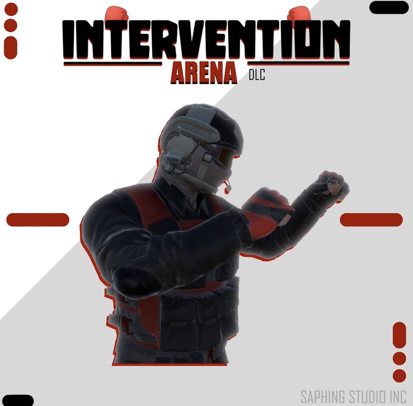 InterventionOff's tweet image. INTERVENTION arena DLC (3/3) 🥊

#IndieDev #IndieGameDev #Independent #IndieGame #DevLife #MadeWithUnity #Adobe #Photoshop #Blender3D #Fuse #Dev #Unity #Unity3D #Blender #Indie #FPS #Shooter #Tactical #Intervention