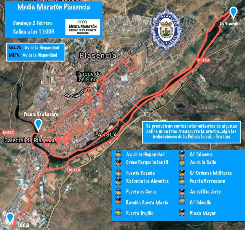 UPPlasencia_'s tweet photo. ⚠️INFO⚠️
Recuerda que coincidiendo con nuestro partido, se celebra la VIII #MMPlasencia2020 de @AtletasPopPlas. 
Ven con tiempo al Estadio y ten en cuenta el recorrido y los horarios!! https://t.co/VIUT8uMGl3