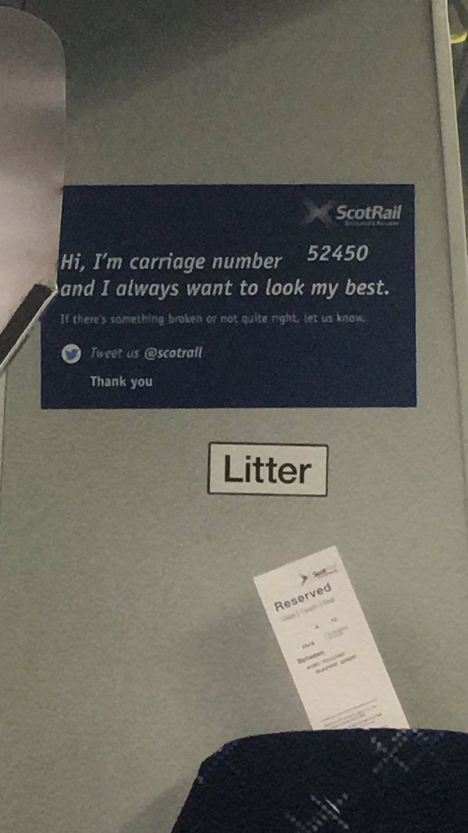 TraceyIES's tweet photo. @ScotRail 52450 Please turn off the aircon it’s middle of winter and 5 hours in this will be unbearable #mallaig #Glasgow https://t.co/PnlDd9vI0p