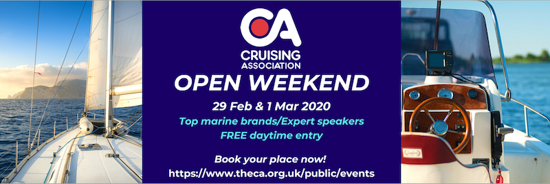 Cruising_Assoc's tweet photo. Announcing some terrific discounts - to go with an amazing line up speakers - to help entice you to come to our Open Weekend at CA House Feb 29 &amp; March 1. Details here: https://t.co/aaRN7l4Cvp #CAOpenWeekend #CADiscounts #Imray #Raymarine #Navionics #DolphinSails #ASAPSupplies https://t.co/4CqG85kWOa