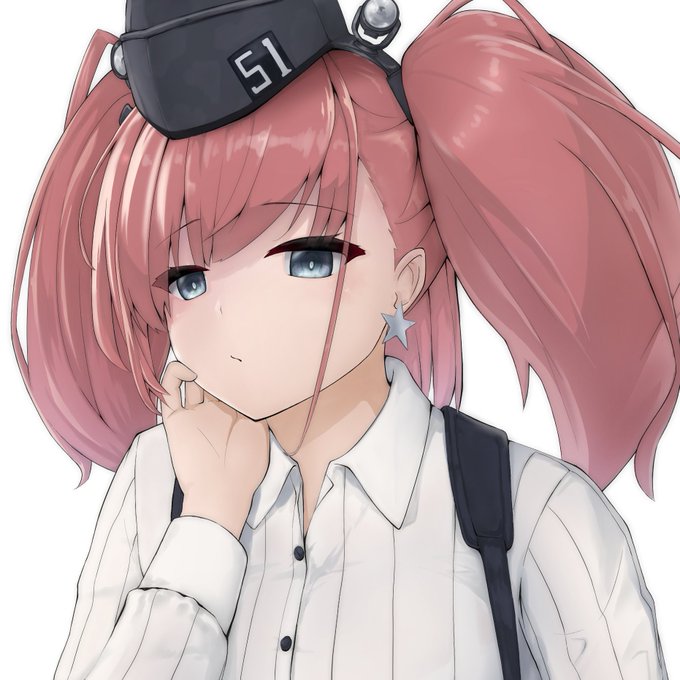 ツインテール好きなのにあんま描いてないんだな自分 