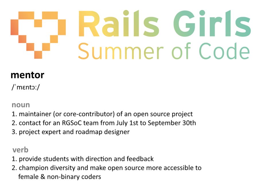 Rails Girls Summer of Code tweet media