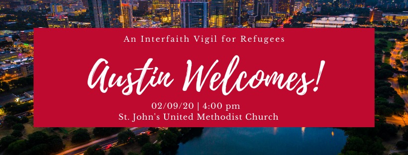 MRCAustin's tweet photo. Please join us next Sunday, February 9th, as we gather to hear from faith leaders and refugees. This will be a peaceful event where we will show there is strength in diversity! #RefugeesWelcomeTx https://t.co/3JR45Dnx1G