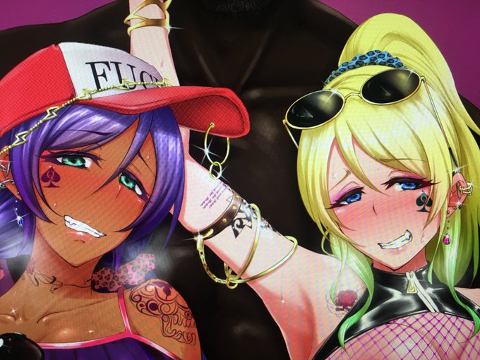 !???
これさぁ    エリチの方が黒ギャル似合ってる気ぃしない?
アギギ

黒白と黒黒   どっちが良いですかね? 