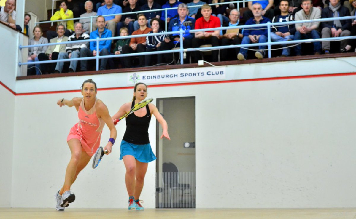 It's one apiece ...

[2] Julianne Courtice (Eng) v [5] Donna Lobban (Aus)   11-6, 9-11 ...